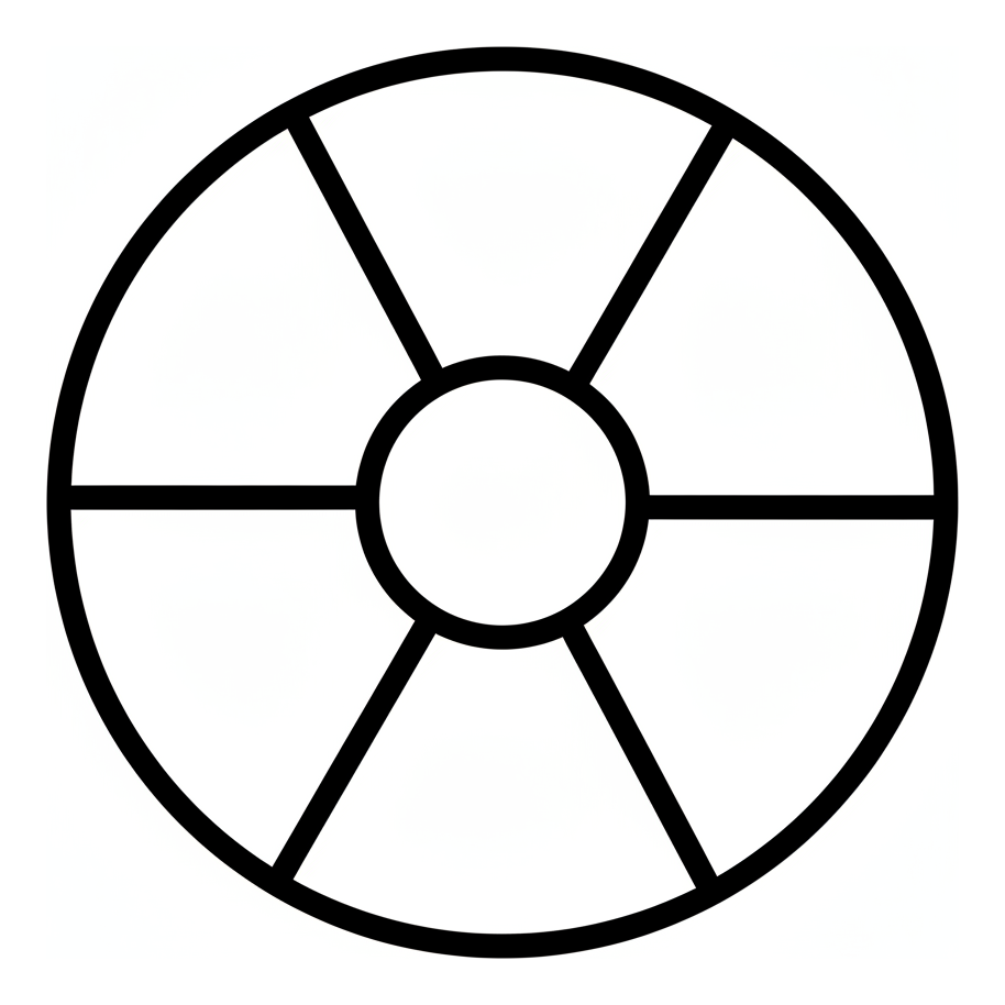 Colour Wheel: Primary & Secondary Colours