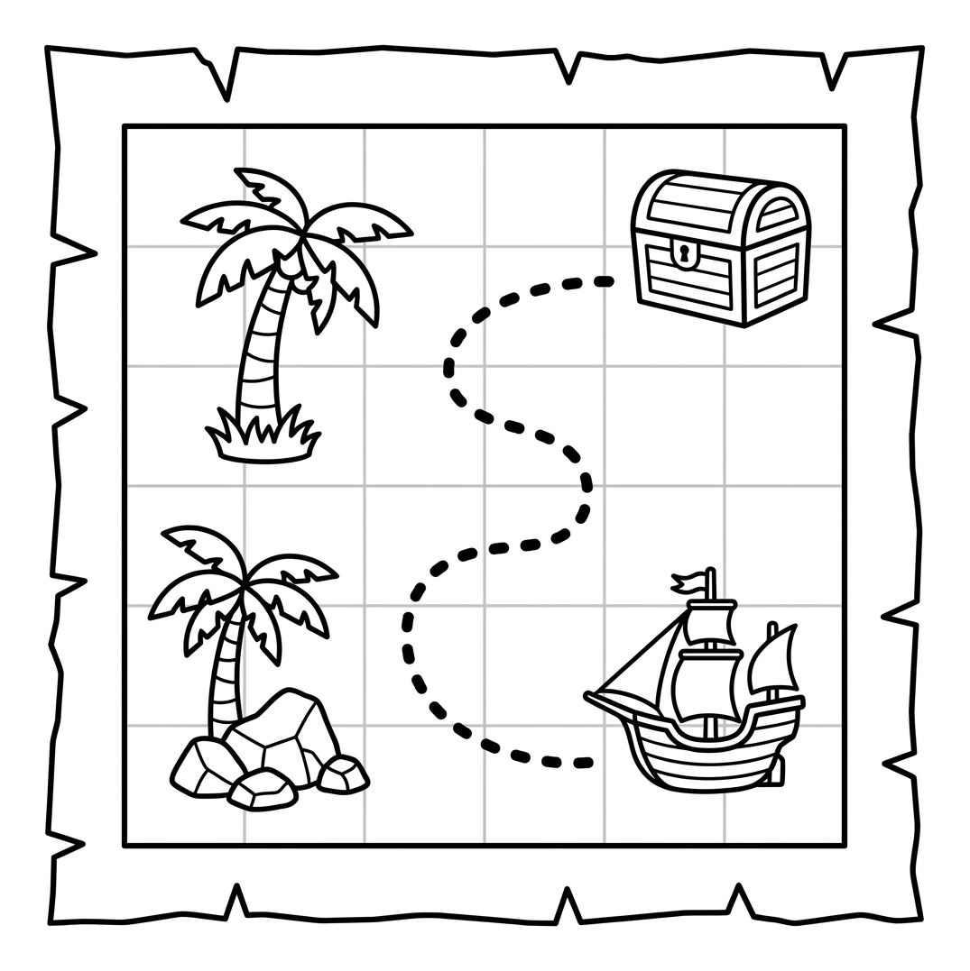 Treasure Map Coordinates