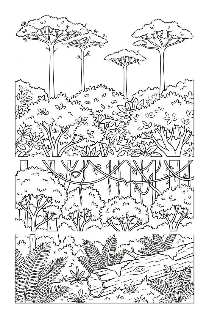 Layers of the Rainforest