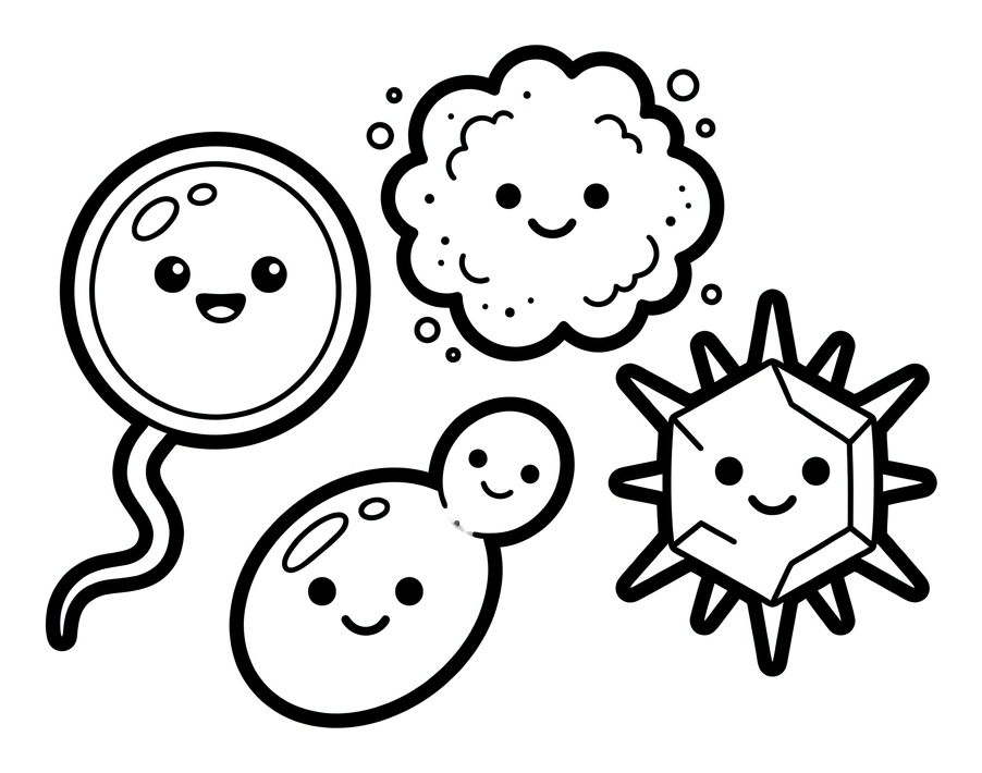 Helpful and Harmful Microbes