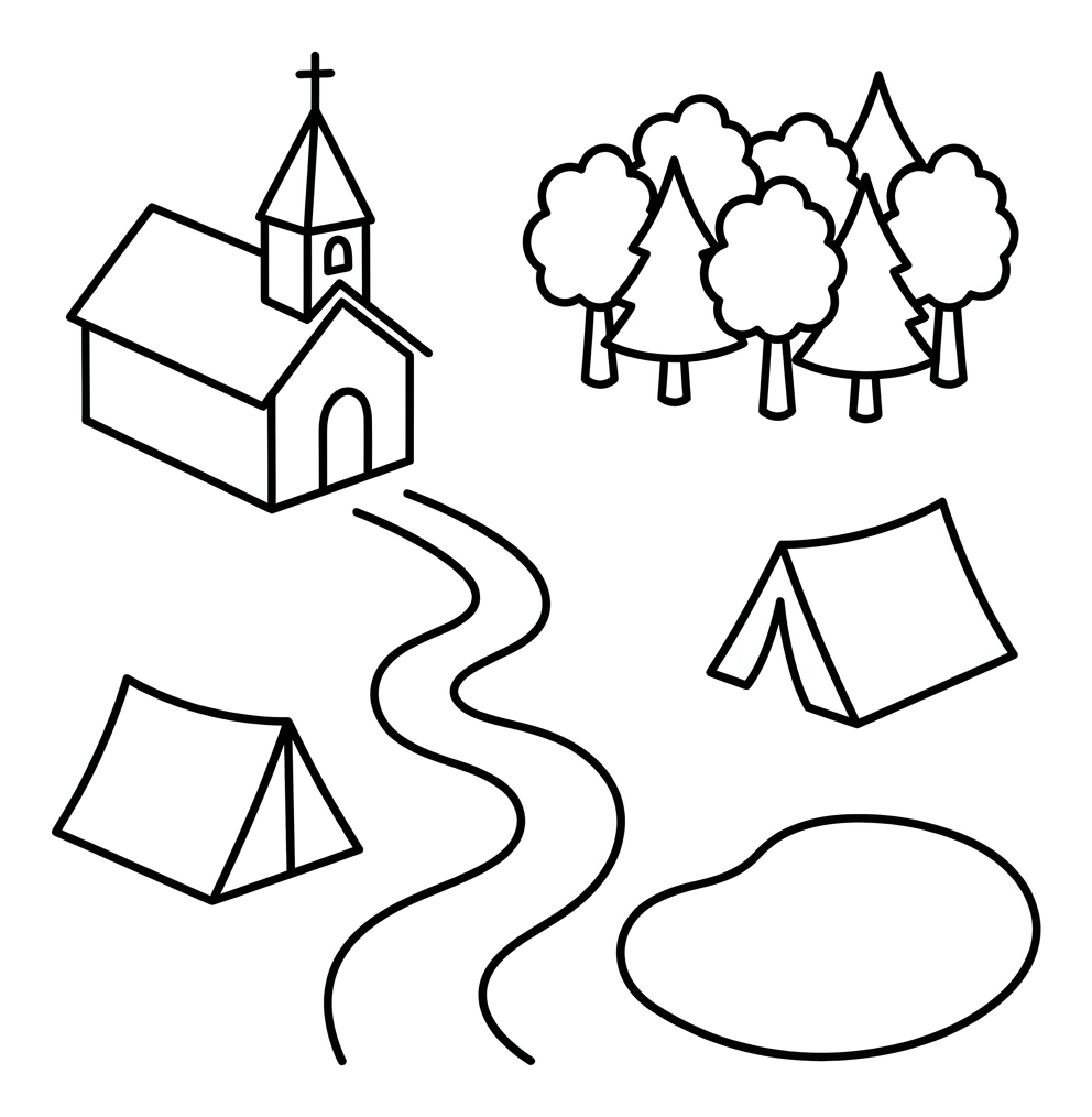 Reading a Map: Symbols and a Key