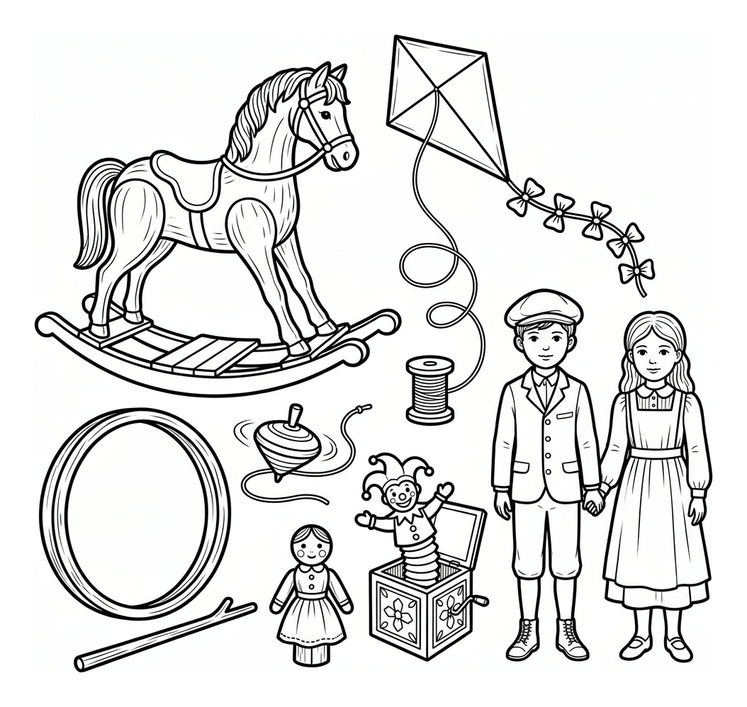 Victorian Children and Toys